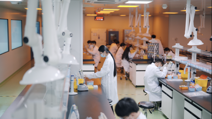 4K生物医药cro实验室滴管医学实验
