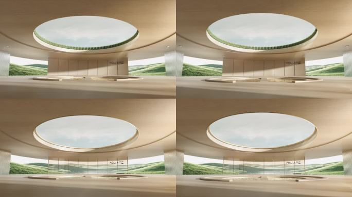 超现实温馨大气自然场景