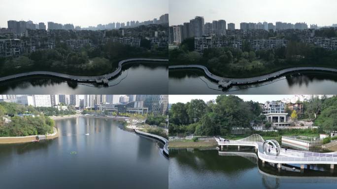 4K_重庆渝北金山湖