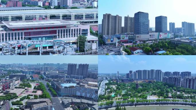 镇江丹阳城市航拍合集
