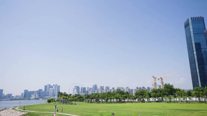 深圳宝安 前海石公园 沿江高速 商务裙楼