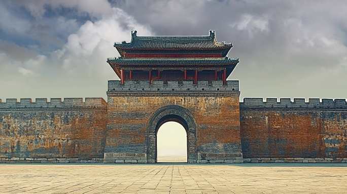 古代城墙城门