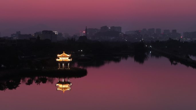 泉州南安安平桥夜景