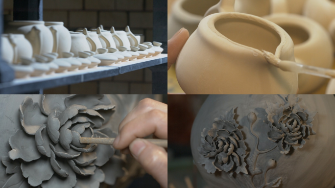 陶胚制作陶艺雕刻泥塑工艺非遗工艺陶土手工