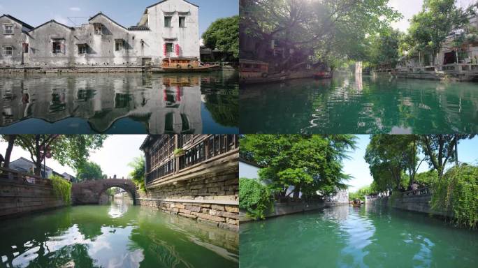 苏州 平江路划船