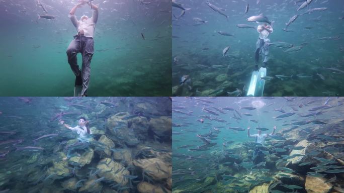 4K河池天峨蓝刀鱼风暴