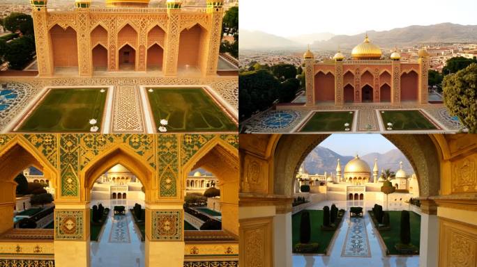 阿尔哈菲利亚宫：历史宫殿，伊斯兰建筑。