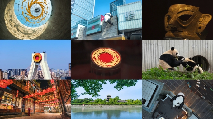 宽窄巷子成都人文四川旅游步行街