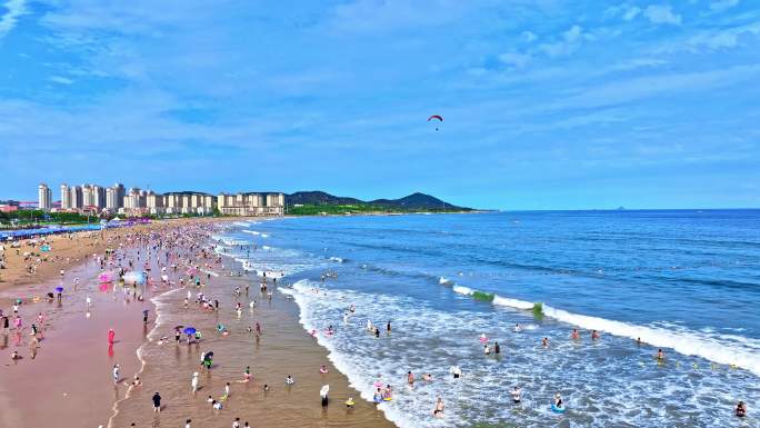 夏天海边 海边 夏天沙滩