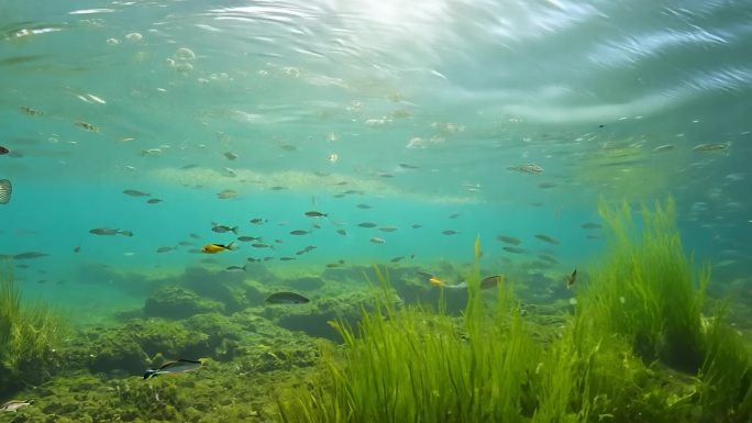 湖泊中的生物循环系统