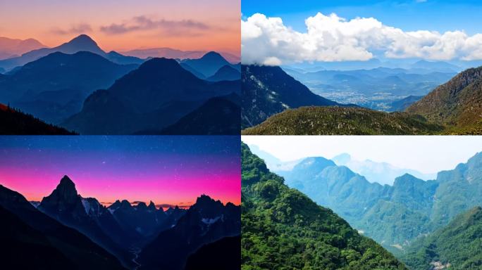 太行山脉 太行山脉视频素材