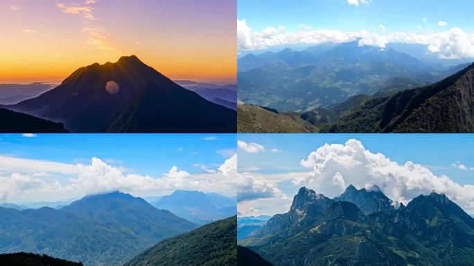 太行山脉  太行山脉宣传片 山川