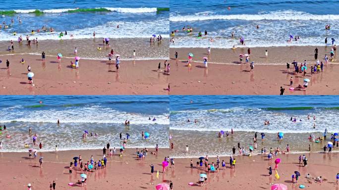 夏天海边 海边 夏天沙滩
