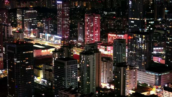 青岛西海岸夜景