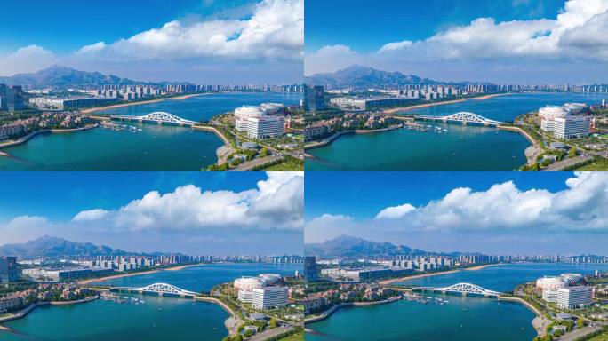 青岛东方影都航拍延时4K