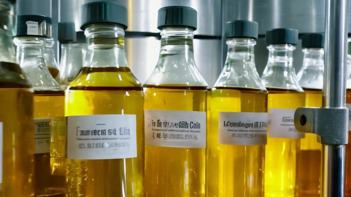 芝麻油核桃油色拉油榨油灌装