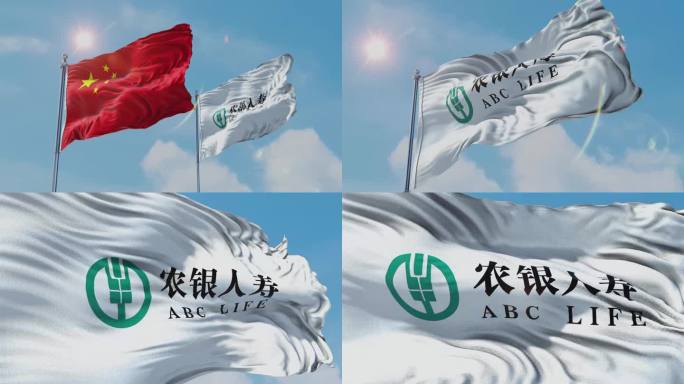 国旗和_农银人寿旗帜