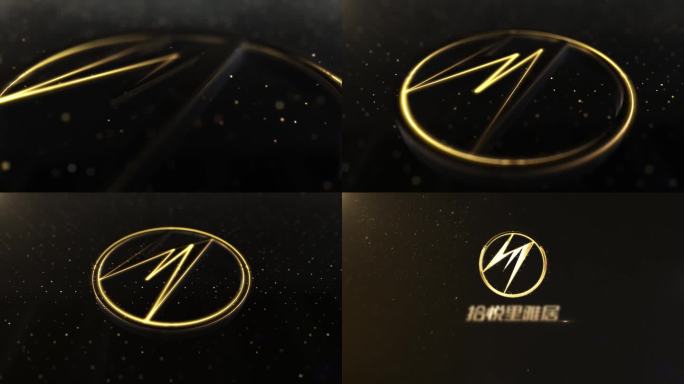 高级质感E3D粒子LOGO演绎