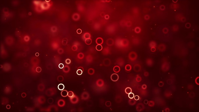 轮廓圆形闪光无缝循环背景