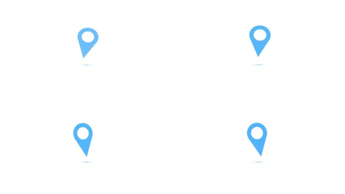 位置图标弹出动画