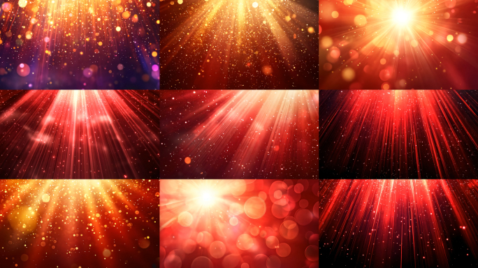 顶部放射光顶灯灯光光线2