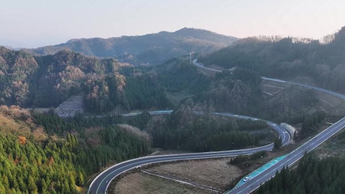 龙门之巅1号公路什邡段航拍视频