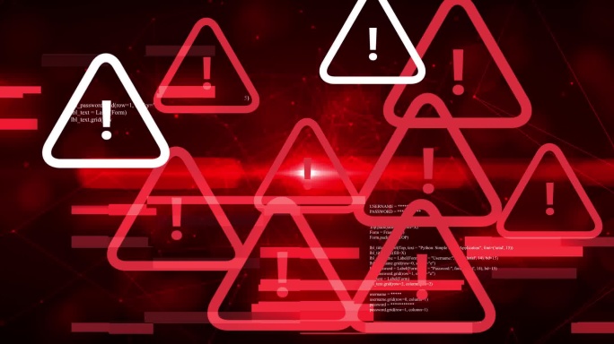 网络安全 网络攻击 宽屏视频 ae模板