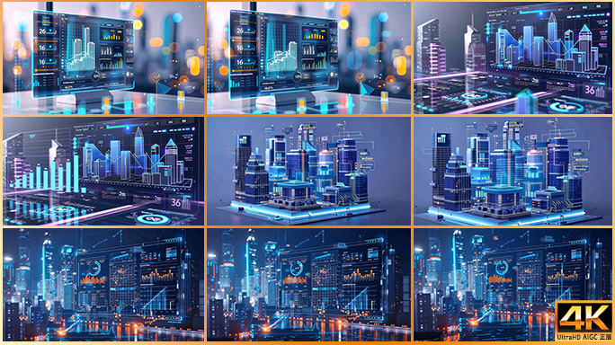 数字城市建设新业态 大数据云计算人工智能