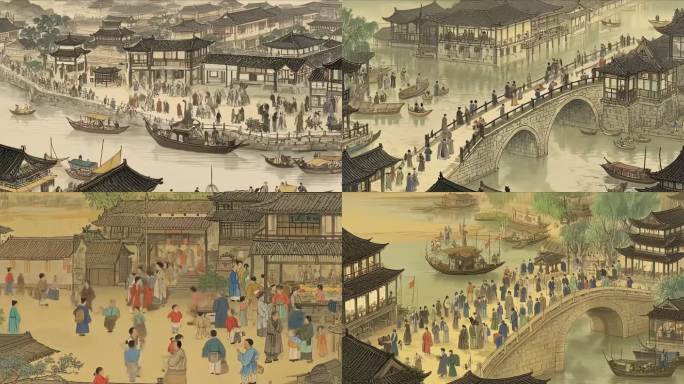 清明上河图动画场景