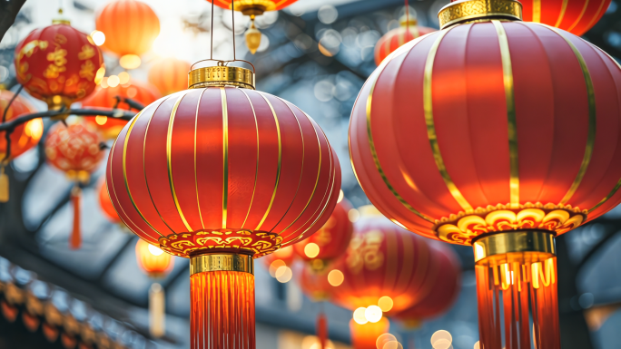 灯笼花灯新年春节元宵元旦国庆灯笼