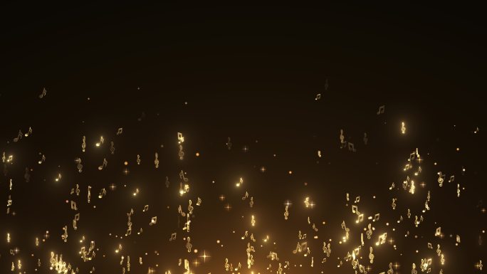 粒子音符飞舞