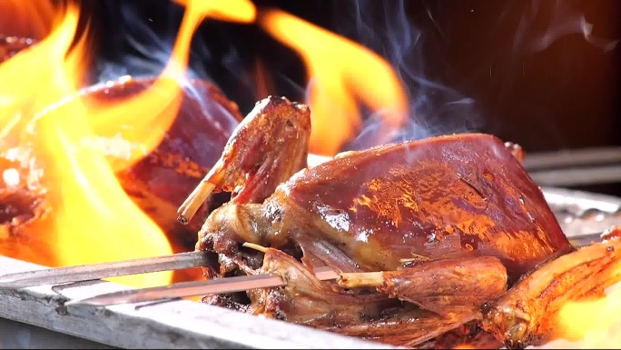 鸽子 碳烧鸽子 炭烧鸽子