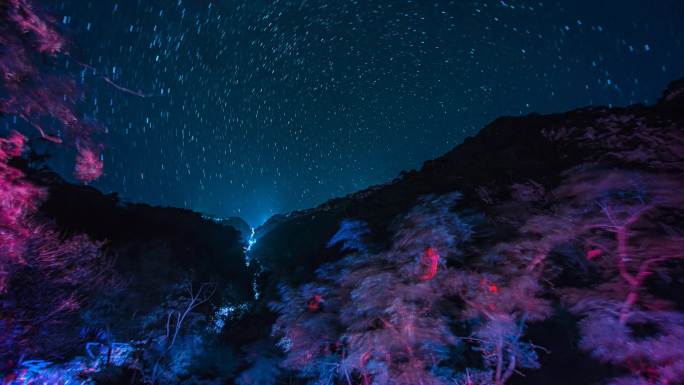 4K 夜拍 泰山 十八盘 延时