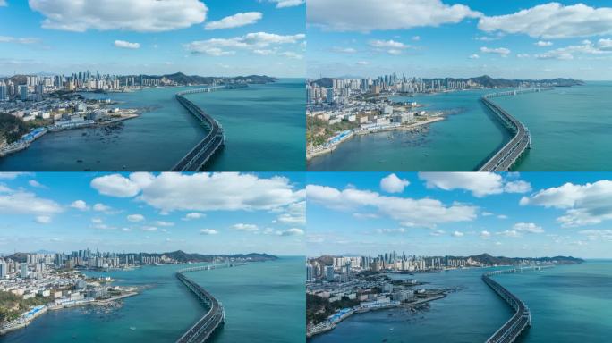 大连星海湾碧海蓝天延时