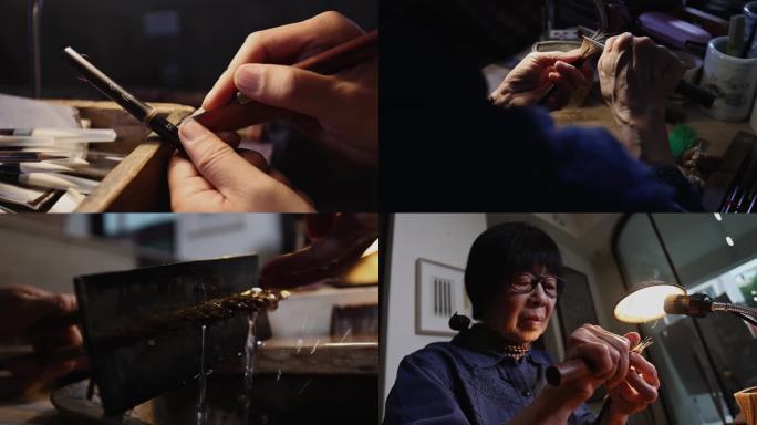 毛笔手工制作