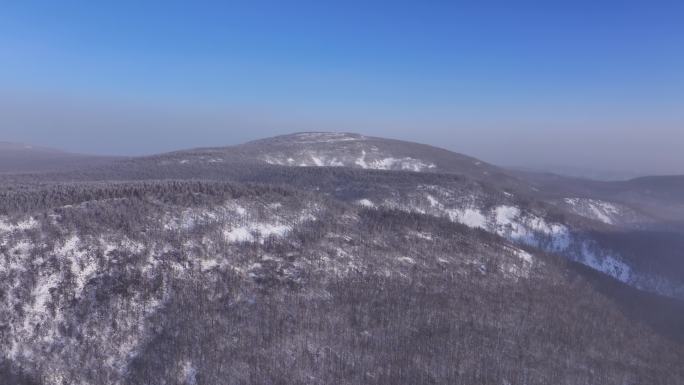 冬季大兴安岭壮美山川