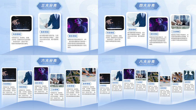 简洁图文信息分类版块