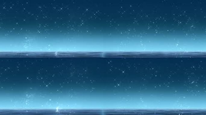 渔船 月亮 唯美 海面 星空