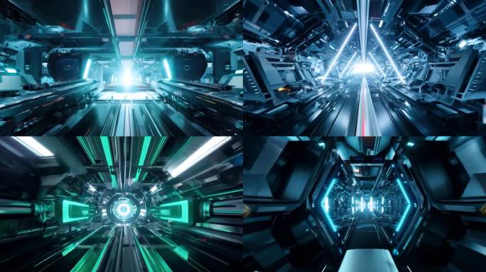 激光光束照射的机械空间