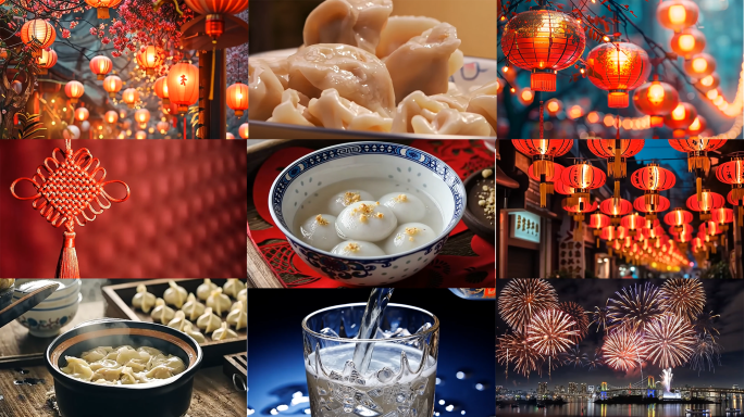 蛇年春节 除夕 2025新年 过年素材