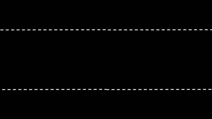 3款动态虚线白线可循环（透明底）