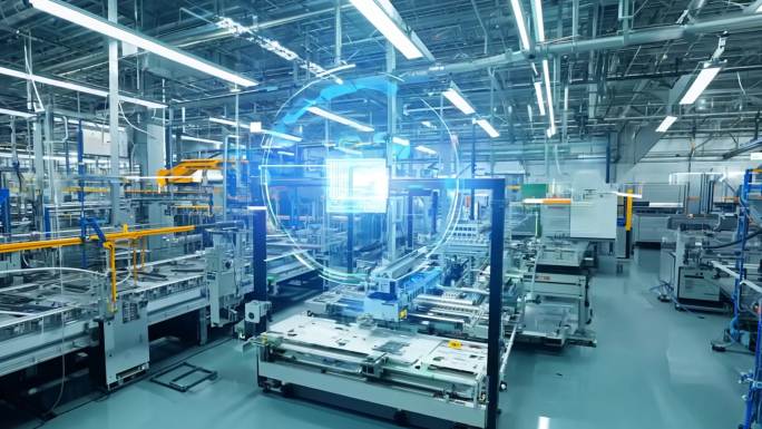 机器 协作 工件 链接 工厂自动 智能布