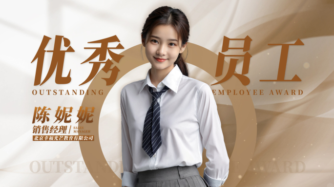 年会快闪人物介绍（无需插件）