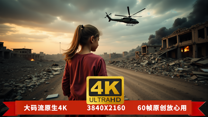 战争里的加沙孩子