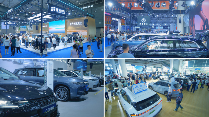 逛车展国产汽车新能源汽车