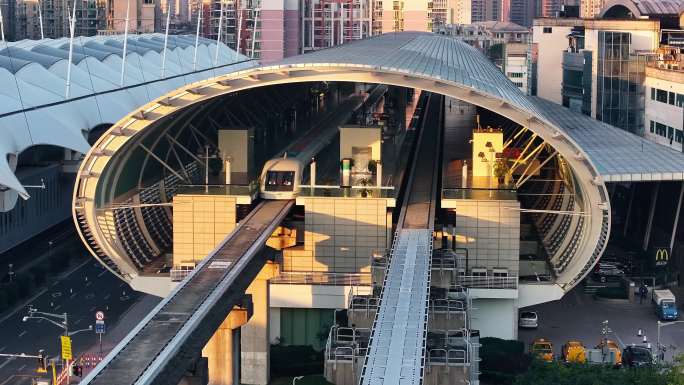 上海磁悬浮 龙阳路站