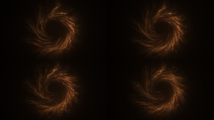 粒子旋转透明通道
