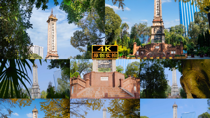 成都辛亥秋保路死事纪念碑4K