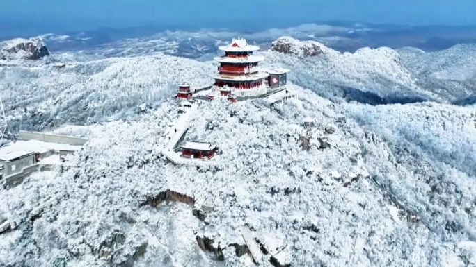 汇总山东各地降雪美景