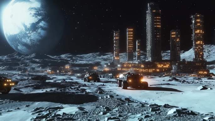 月球基地 太空战争 探月